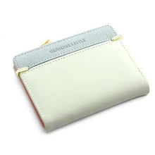 Load image into Gallery viewer, Mini PU Leather Women Elegant  Purse Wallet Simple Design Lightweight Portable Small Female Wallet
