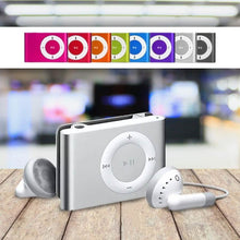 Load image into Gallery viewer, Mini Shuffling MP3 Player with USB Cable and Headphones
