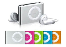 Load image into Gallery viewer, Mini Shuffling MP3 Player with USB Cable and Headphones
