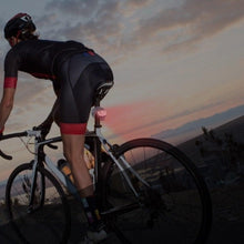 Load image into Gallery viewer, Mini Silicone Bicycle Front Rear Light Set 3 Modes Waterproof Mountain Road Bike Cycling Headlight Tail Warning Lamp Front And Rear Silicone LED Bike Headlight And Taillight Waterproof And Safety Road Mountain Bike Lights
