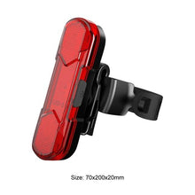 Load image into Gallery viewer, Mini Silicone Bicycle Front Rear Light Set 3 Modes Waterproof Mountain Road Bike Cycling Headlight Tail Warning Lamp Front And Rear Silicone LED Bike Headlight And Taillight Waterproof And Safety Road Mountain Bike Lights
