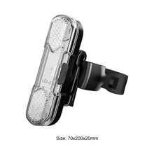 Load image into Gallery viewer, Mini Silicone Bicycle Front Rear Light Set 3 Modes Waterproof Mountain Road Bike Cycling Headlight Tail Warning Lamp Front And Rear Silicone LED Bike Headlight And Taillight Waterproof And Safety Road Mountain Bike Lights
