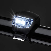 Load image into Gallery viewer, Mini Silicone Bicycle Front Rear Light Set 3 Modes Waterproof Mountain Road Bike Cycling Headlight Tail Warning Lamp Front And Rear Silicone LED Bike Headlight And Taillight Waterproof And Safety Road Mountain Bike Lights
