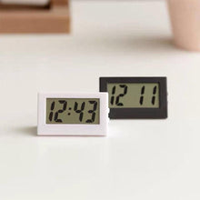 Load image into Gallery viewer, Mini Small Car Desk Digital Clock Watch Car Dashboard Digital Clock Vehicle Adhesive Clock with Jumbo LCD Time &amp; Day Display Mini Automotive Stick On Watch for Car T Gauges Mini Digital LCD Screen Travel Electronic Clock For Home Office Desktop Clocks
