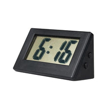 Load image into Gallery viewer, Mini Small Car Desk Digital Clock Watch Car Dashboard Digital Clock Vehicle Adhesive Clock with Jumbo LCD Time &amp; Day Display Mini Automotive Stick On Watch for Car T Gauges Mini Digital LCD Screen Travel Electronic Clock For Home Office Desktop Clocks
