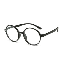 Load image into Gallery viewer, Mini Small Comfortable Round Reading Glasses Female Male Black Red Bendable Retro Ultra Light Hyperopia Frame +1.0 to +4.0
