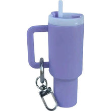 Load image into Gallery viewer, Mini Water Bottle Keychain - Street Style, Plastic Material
