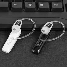 Load image into Gallery viewer, Mini Wireless Bluetooth Black Earphone Driving Handsfree Call Business Headset Improved Comfort Bluetooth Easy Pairing Headphone With Mic Long Distance Connection Earphone For All Smart Phones
