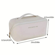 Load image into Gallery viewer, Minimalist Makeup Zipper Pouch
