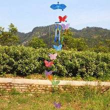 Load image into Gallery viewer, Model Creative Crystal Butterflies-Wind Chime Hanging Ornament  Mobile Wind Bell Garden Ornament Lucky Yard Garden Living Room Home/Wall/Room For Mom Birthday Gift Metal Music Wind Chimes Indoor &amp; Outdoor Decor
