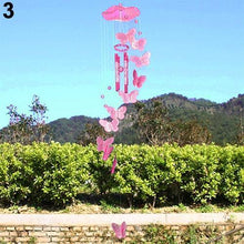 Load image into Gallery viewer, Model Creative Crystal Butterflies-Wind Chime Hanging Ornament  Mobile Wind Bell Garden Ornament Lucky Yard Garden Living Room Home/Wall/Room For Mom Birthday Gift Metal Music Wind Chimes Indoor &amp; Outdoor Decor
