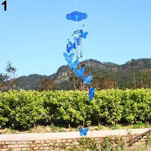 Load image into Gallery viewer, Model Creative Crystal Butterflies-Wind Chime Hanging Ornament  Mobile Wind Bell Garden Ornament Lucky Yard Garden Living Room Home/Wall/Room For Mom Birthday Gift Metal Music Wind Chimes Indoor &amp; Outdoor Decor
