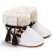 Load image into Gallery viewer, Modern Baby Leopard Print Rubber Sole Non-slip Baby Shoes Fashion Shoes Boots for Girls And Kids
