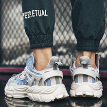 Load image into Gallery viewer, Modern Blue Men's Running Shoes Comfortable Breathable Unisex Sports Shoes Rubber Hard-Wearing Sneakers Casual Sport Shoes Casual Sports Tennis Sneakers

