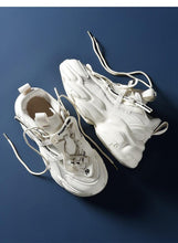 Load image into Gallery viewer, Modern Blue Men's Running Shoes Comfortable Breathable Unisex Sports Shoes Rubber Hard-Wearing Sneakers Casual Sport Shoes Casual Sports Tennis Sneakers
