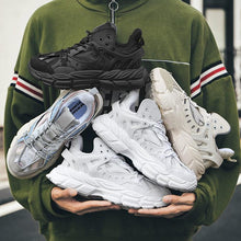 Load image into Gallery viewer, Modern Blue Men's Running Shoes Comfortable Breathable Unisex Sports Shoes Rubber Hard-Wearing Sneakers Casual Sport Shoes Casual Sports Tennis Sneakers
