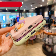Load image into Gallery viewer, Modern Colorful Bracelet Phone Case For iPhone 11 12 13 Pro Max X XS XR 6 7 8 Plus 12 Mini Colorful Heart-Shaped Chain Silicone Cute Heart Chain Back Cover for iPhone 12 Pro Max Soft Silicone Back Cover
