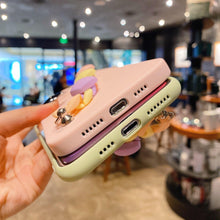 Load image into Gallery viewer, Modern Colorful Bracelet Phone Case For iPhone 11 12 13 Pro Max X XS XR 6 7 8 Plus 12 Mini Colorful Heart-Shaped Chain Silicone Cute Heart Chain Back Cover for iPhone 12 Pro Max Soft Silicone Back Cover
