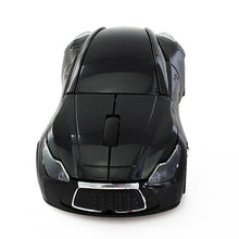 Load image into Gallery viewer, Modern Design 2.4G Wireless Mouse Sport Car Shape 1600DPI Optical Computer Gaming Mouse For Computer Laptop PC
