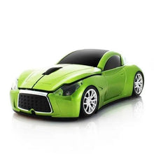 Load image into Gallery viewer, Modern Design 2.4G Wireless Mouse Sport Car Shape 1600DPI Optical Computer Gaming Mouse For Computer Laptop PC
