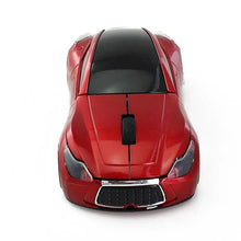 Load image into Gallery viewer, Modern Design 2.4G Wireless Mouse Sport Car Shape 1600DPI Optical Computer Gaming Mouse For Computer Laptop PC
