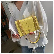 Load image into Gallery viewer, Modern Elegant Luxury Sterling Pu Leather Crossbody Bags For Women And Girls Designer Chains Shoulder Messenger Bag For Female
