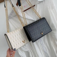 Load image into Gallery viewer, Modern Elegant Luxury Sterling Pu Leather Crossbody Bags For Women And Girls Designer Chains Shoulder Messenger Bag For Female
