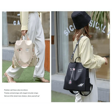 Load image into Gallery viewer, Modern Elegant  Waterproof Women's Backpack Fashionable Anti-theft Women Backpacks Nice Print School Bag High Quality Large Capacity Backpack
