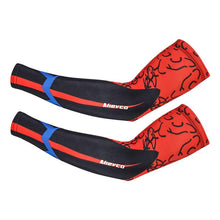 Load image into Gallery viewer, Modern Game Workout Arm Sleeves Bicycle Sleeves UV Protection Running Arm Sleeves Protection Men Sunblock Protective Arm Cover Running Cycling Driving Long Arm Cover Sunscreen Arm Warmer Athletic Sun Arm Cover
