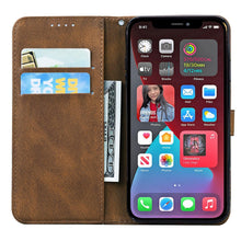 Load image into Gallery viewer, Modern Glitter Leather Flip Wallet Phone Case For iPhone 14 13 12 Pro Max 11 Shiny Green Butterfly Cover Glitter Flip Case Mobile Phone Case PU Leather Magnetic Case
