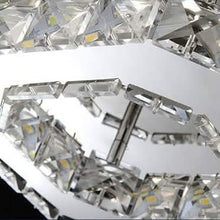 Load image into Gallery viewer, Modern LED Crystal Ceiling Lamp
