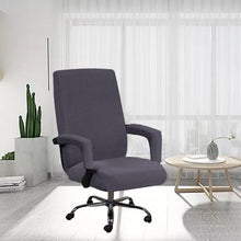 Load image into Gallery viewer, Modern Office Chair Covers Stretch Washable Computer Chair Slipcovers for Universal Rotating Chair  Spandex Anti dirty Computer Chair Cover Elastic Polyester Office Chair Cover Easy Washable Removable With Armrest Cover
