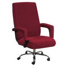 Load image into Gallery viewer, Modern Office Chair Covers Stretch Washable Computer Chair Slipcovers for Universal Rotating Chair  Spandex Anti dirty Computer Chair Cover Elastic Polyester Office Chair Cover Easy Washable Removable With Armrest Cover
