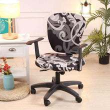Load image into Gallery viewer, Modern Printing Elastic Stretch Office Chair Cover Computer Armchair Slipcover Protector Anti-dirty Rotating Chair Seat Case Computer Office Chair Covers - Protective &amp; Stretchable Universal Chair Cover Stretch Rotating Chair Slipcover
