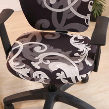 Load image into Gallery viewer, Modern Printing Elastic Stretch Office Chair Cover Computer Armchair Slipcover Protector Anti-dirty Rotating Chair Seat Case Computer Office Chair Covers - Protective &amp; Stretchable Universal Chair Cover Stretch Rotating Chair Slipcover
