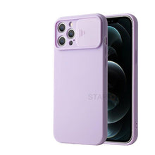 Load image into Gallery viewer, Modern Slide Camera Protector Phone Case On For Iphone 13 Pro 11 12 13pro Max Mini Iphone13 12pro Silicone Silicone Shockproof Phone Case Drop Protection  Back Cover For Smartphone
