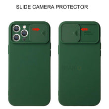 Load image into Gallery viewer, Modern Slide Camera Protector Phone Case On For Iphone 13 Pro 11 12 13pro Max Mini Iphone13 12pro Silicone Silicone Shockproof Phone Case Drop Protection  Back Cover For Smartphone
