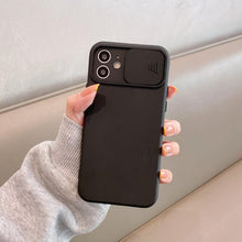 Load image into Gallery viewer, Modern Slide Camera Protector Phone Case On For Iphone 13 Pro 11 12 13pro Max Mini Iphone13 12pro Silicone Silicone Shockproof Phone Case Drop Protection  Back Cover For Smartphone
