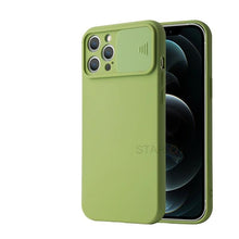 Load image into Gallery viewer, Modern Slide Camera Protector Phone Case On For Iphone 13 Pro 11 12 13pro Max Mini Iphone13 12pro Silicone Silicone Shockproof Phone Case Drop Protection  Back Cover For Smartphone
