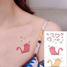 Load image into Gallery viewer, Modern Small Tattoo Sun Moon Heart Waterproof Temporary Tattoos High Quality Design For Womens
