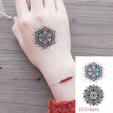 Load image into Gallery viewer, Modern Small Tattoo Sun Moon Heart Waterproof Temporary Tattoos High Quality Design For Womens
