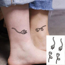 Load image into Gallery viewer, Modern Small Tattoo Sun Moon Heart Waterproof Temporary Tattoos High Quality Design For Womens

