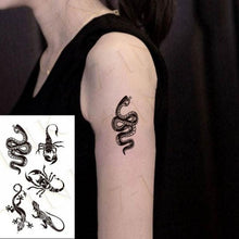 Load image into Gallery viewer, Modern Small Tattoo Sun Moon Heart Waterproof Temporary Tattoos High Quality Design For Womens
