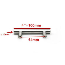 Load image into Gallery viewer, Modern  Stainless Steel Kitchen Door Cabinet Bar Handle Pull Knob Cabinet Knobs Furniture Handle Cupboard Drawer Handle Stainless Steel Hollow Tube Bar Drawer Pulls Cupboard Knob For Kitchen Furniture Hardware
