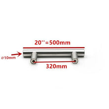 Load image into Gallery viewer, Modern  Stainless Steel Kitchen Door Cabinet Bar Handle Pull Knob Cabinet Knobs Furniture Handle Cupboard Drawer Handle Stainless Steel Hollow Tube Bar Drawer Pulls Cupboard Knob For Kitchen Furniture Hardware
