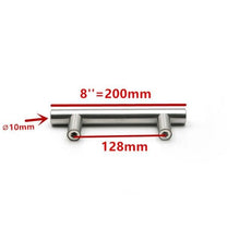 Load image into Gallery viewer, Modern  Stainless Steel Kitchen Door Cabinet Bar Handle Pull Knob Cabinet Knobs Furniture Handle Cupboard Drawer Handle Stainless Steel Hollow Tube Bar Drawer Pulls Cupboard Knob For Kitchen Furniture Hardware
