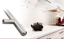 Load image into Gallery viewer, Modern  Stainless Steel Kitchen Door Cabinet Bar Handle Pull Knob Cabinet Knobs Furniture Handle Cupboard Drawer Handle Stainless Steel Hollow Tube Bar Drawer Pulls Cupboard Knob For Kitchen Furniture Hardware
