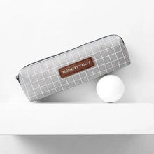 Load image into Gallery viewer, Modern Student Pencil Case Minimalist Simple Pen Bags Durable Zipper Pencil Cases For Office
