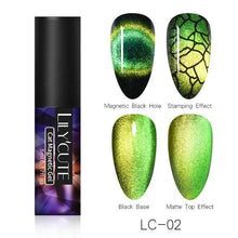 Load image into Gallery viewer, Modern Styllish Elegant 9D Cat Magnetic Nail Gel Polish UV LED  Permanent Elegant Colorful Charming Effect For Womens
