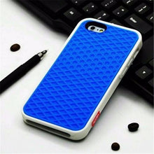 Load image into Gallery viewer, Modern Waffle Sport Shoe Sole Texture Silicone Case for iPhone 12 13 Pro Max XS XR X iPhone Mini Cover  Silicone Impact Resistant Protective Case Soft Silicone Art Phone Case
